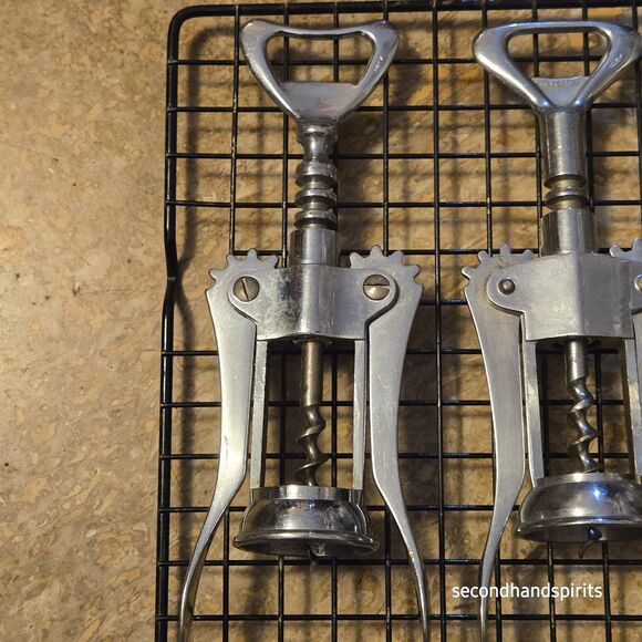 Lot of 8 Vintage Corkscrew, Wine Bottle Openers, Bottle Screw, Cork Puller - Picture 9 of 11